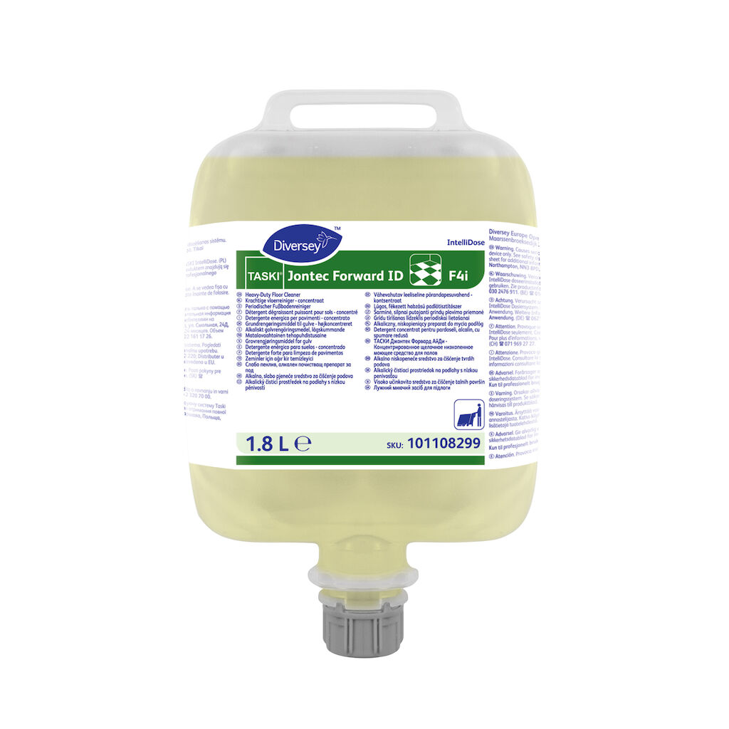 TASKI Jontec Forward ID Intellidose F4i 2x1.8L - Detergente para suelos alcalino, baja espuma en IntelliDose